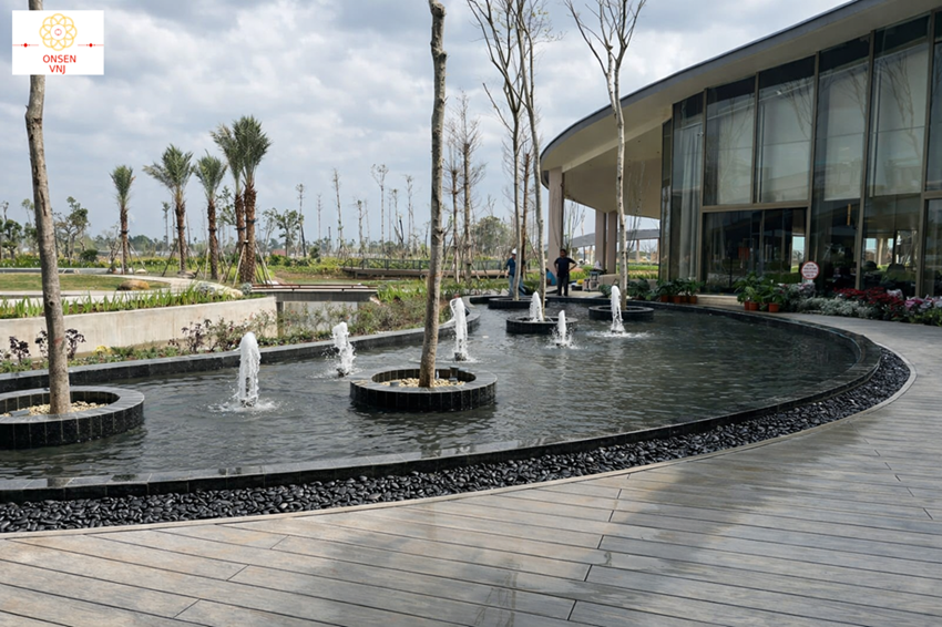 Bể cảnh Alluvia Onsen